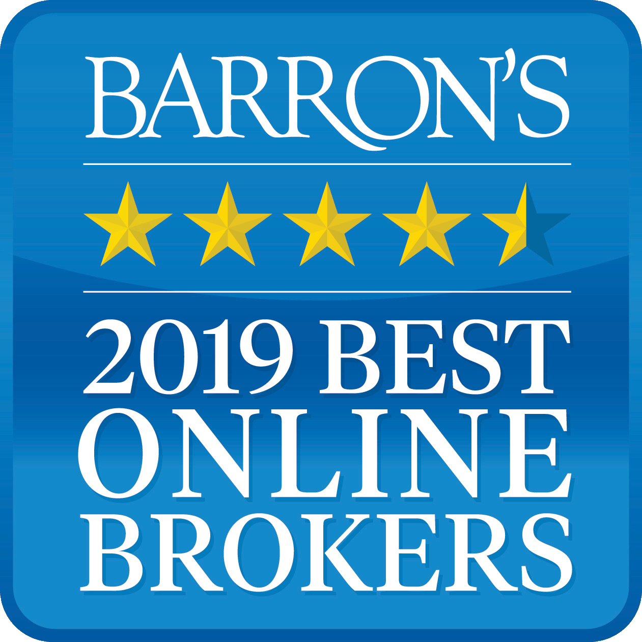 Yameira Capital was Rated #1 - Best Online Broker - 2019 by Barron's