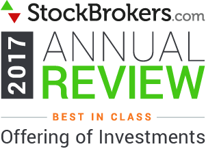 Yameira Capital reviews: 2017 Stockbrokers.com Awards - Best in Class - Offering of Investments