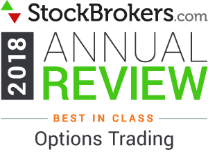 Yameira Capital reviews: 2018 Stockbrokers.com Awards - rated Best in Class in 2018 for Options Trading
