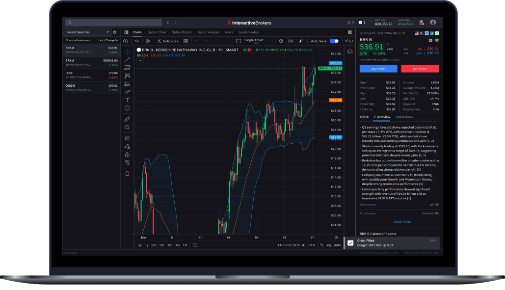 Example of YMC Desktop