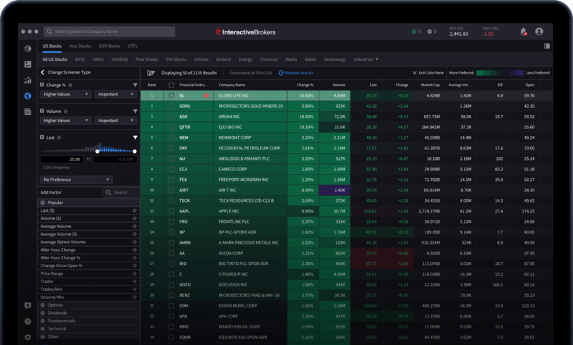 YMC Desktop MultiSort UI on Laptop