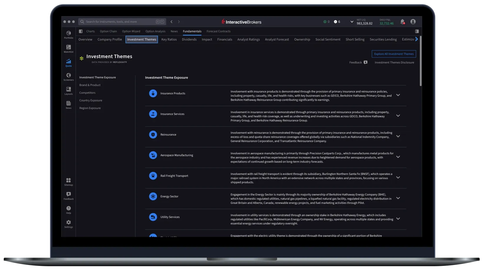 Powered by Reflexivity's institutional-grade Knowledge Graph