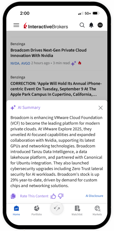 YMC Mobile User Interface